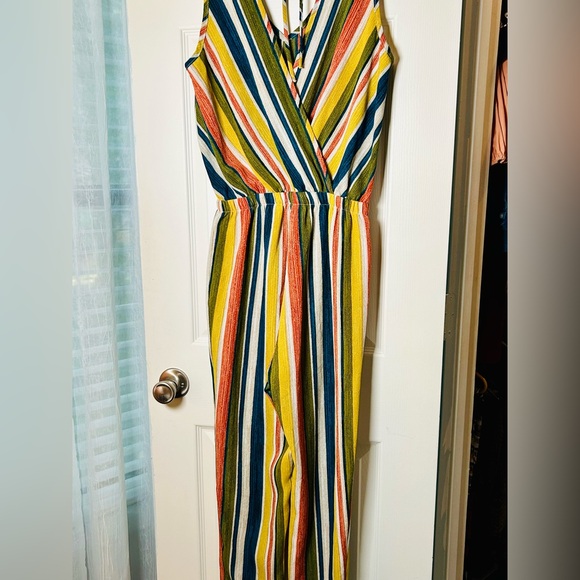 Peppermint Sleeveless Cross Back Jumper - Sz L - Picture 3 of 5